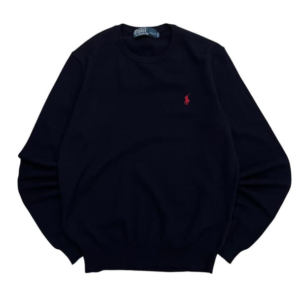 폴로 랄프로렌 레드포니 네이비 니트 M