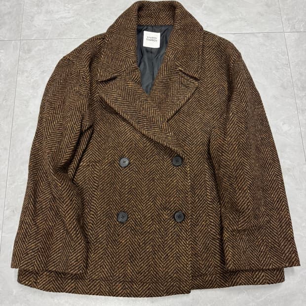 스튜디오 톰보이 23FW 헤링본 