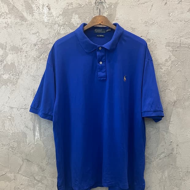 (2XL)폴로 랄프로렌 카라티 블루