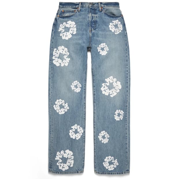 [ 34 X 34 ] 데님티어스 코튼리스 배기 데님팬츠