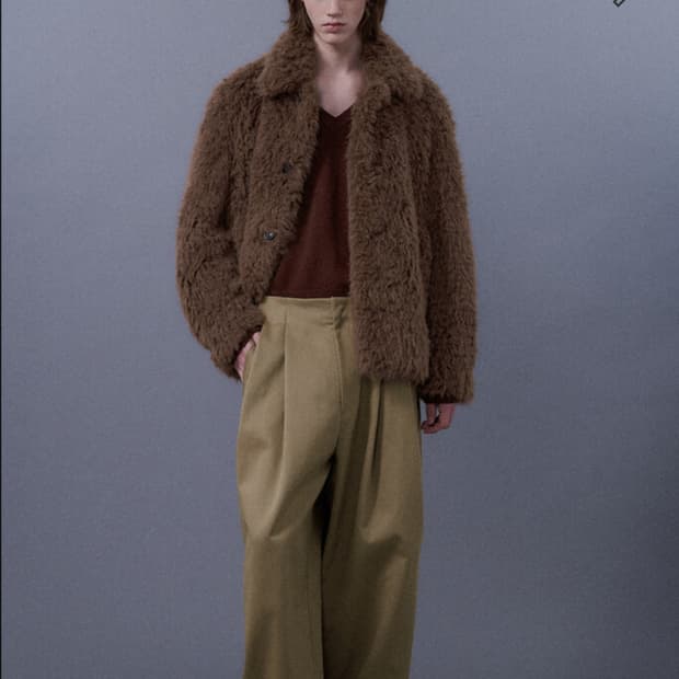 시스템 옴므 퍼 텍스쳐 칼라자켓