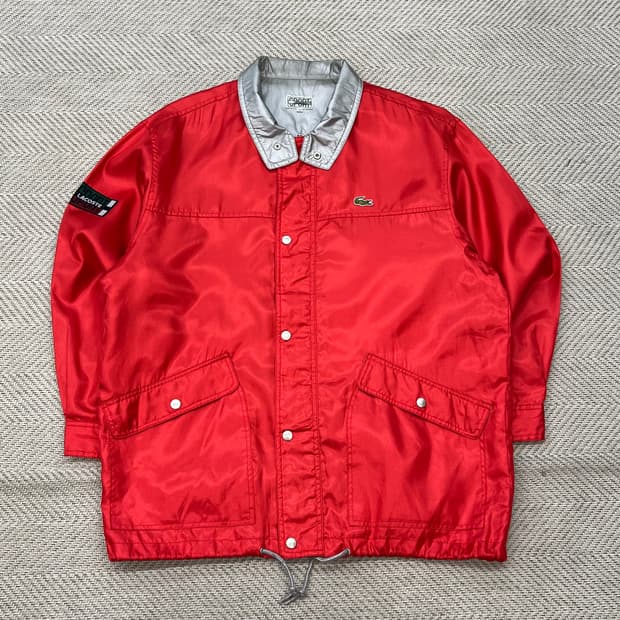 라코스테 글로시 워크 바람막이 r2965