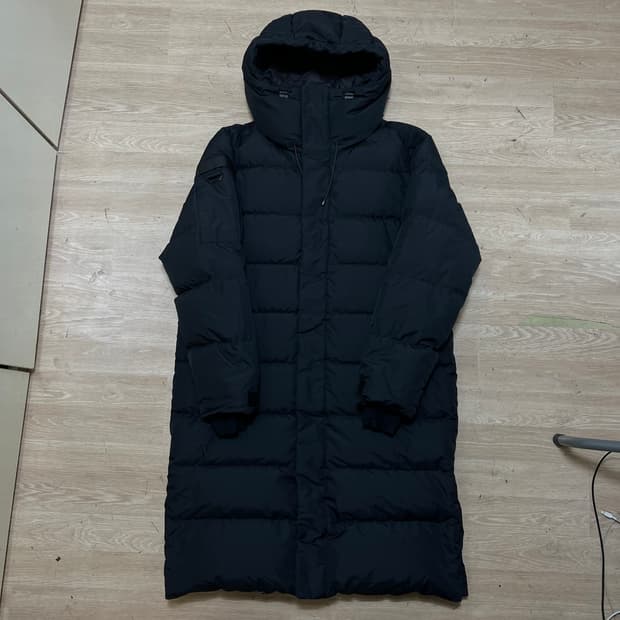 펜필드 덕다운 볼 후드 롱패딩 점퍼 [블랙] L/100