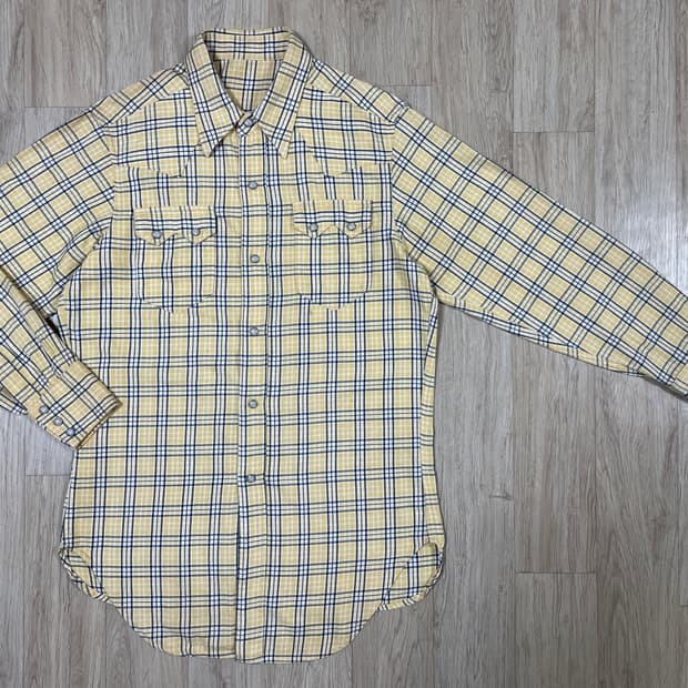 95~100) 50s 복각 리바이스 LVC 플란넬셔츠(일본제)