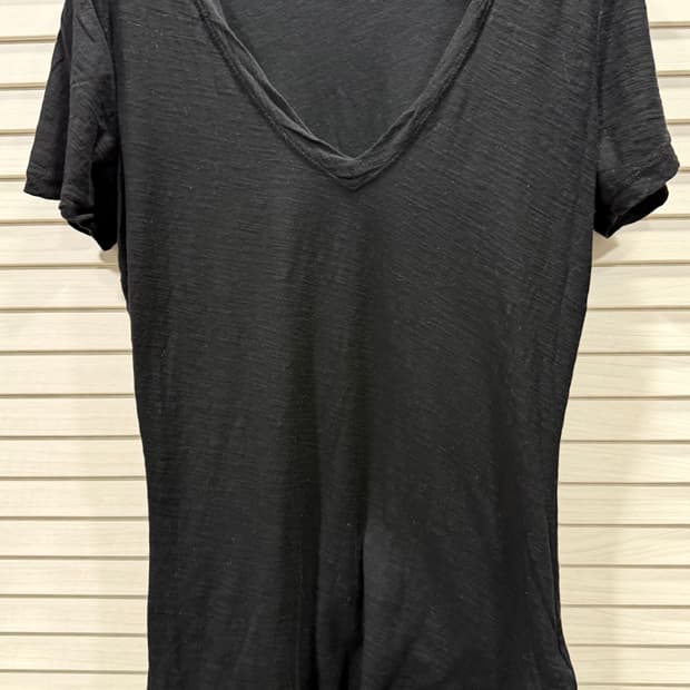 제임스펄스 여성 브이넥 반팔티