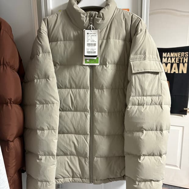 스노우피크 경량패딩 새상품