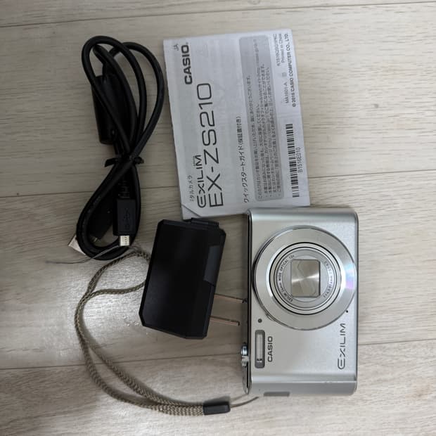 카시오 엑슬림 zs210 빈티지 디카