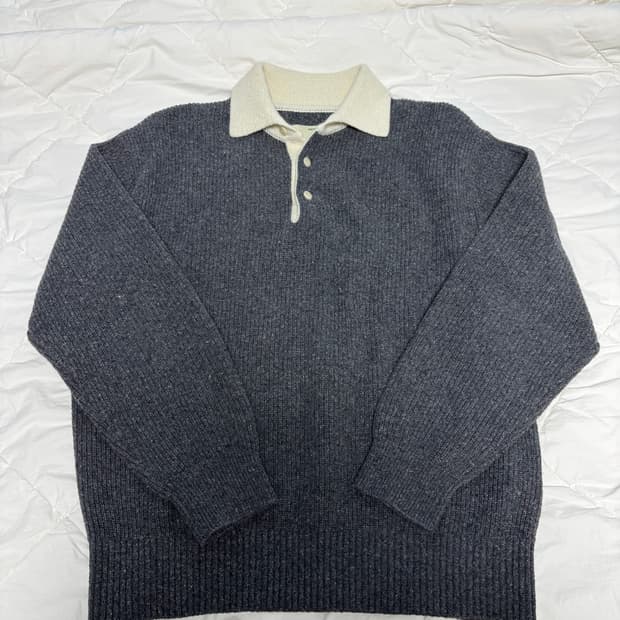 [3] 포터리 럭비 니트 미드그레이