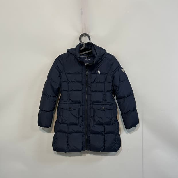 헤지스 키즈 거위털 롱패딩 130