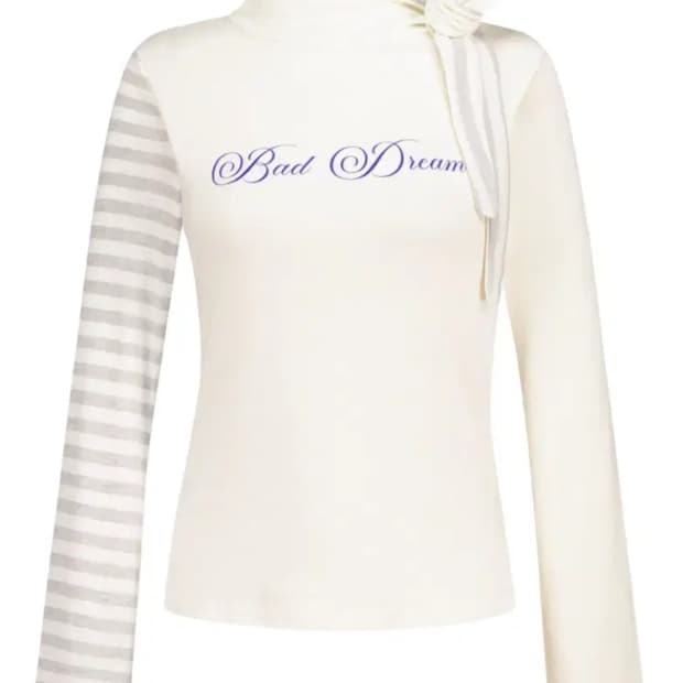 샵페어리 petit scarf stripe turtleneck