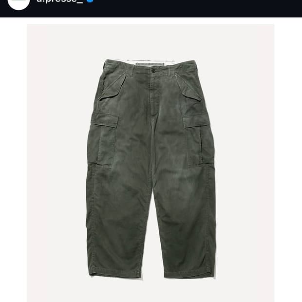 아프레쎄 Vintage US Army M-51 Field Pants 4