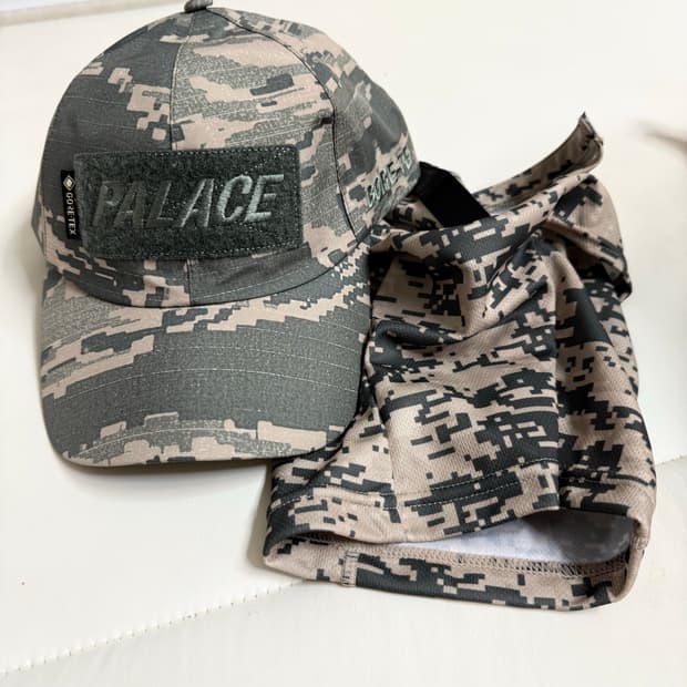 팔라스 고어텍스 카모 볼캡+ 버킷햇 L사이즈