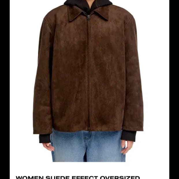 era 스웨이드자켓