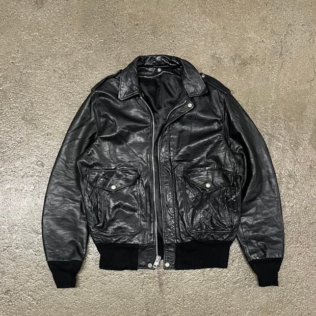 80’s Schott A-2 레더 자켓 (100) 