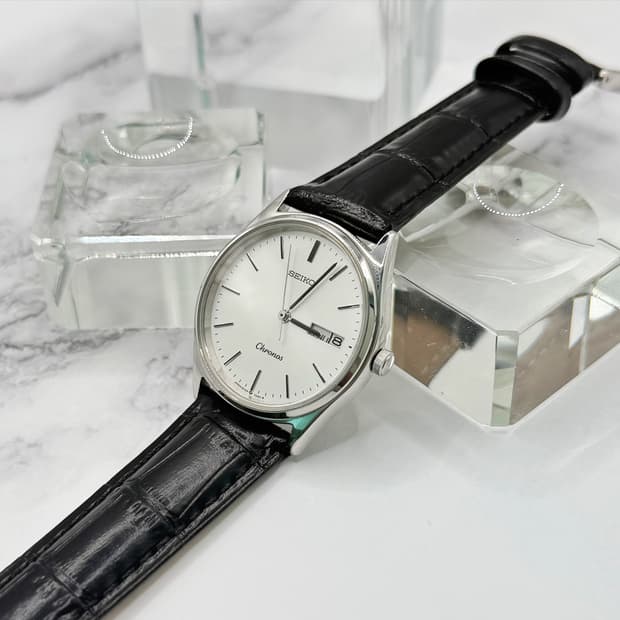 80s90s 빈티지 세이코 크로노스 데이데이트 워치