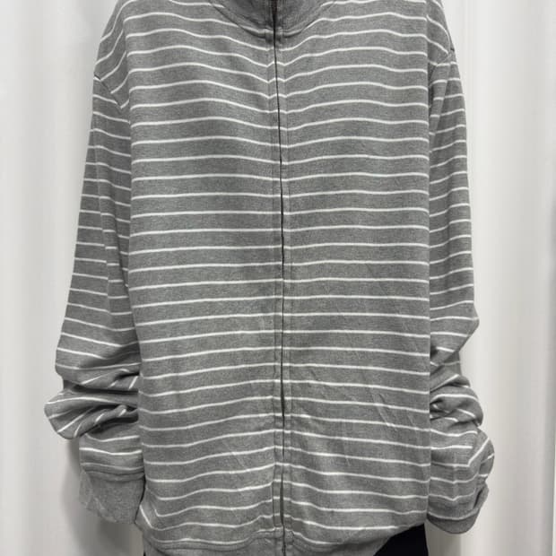 banana republic stripe zipup