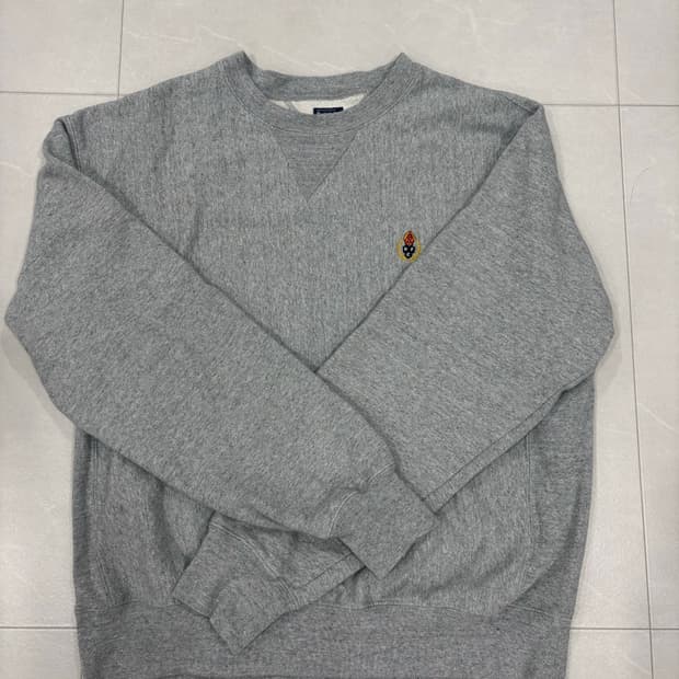 [XL] 헤리티지플로스 크루넥 맨투맨 그레이