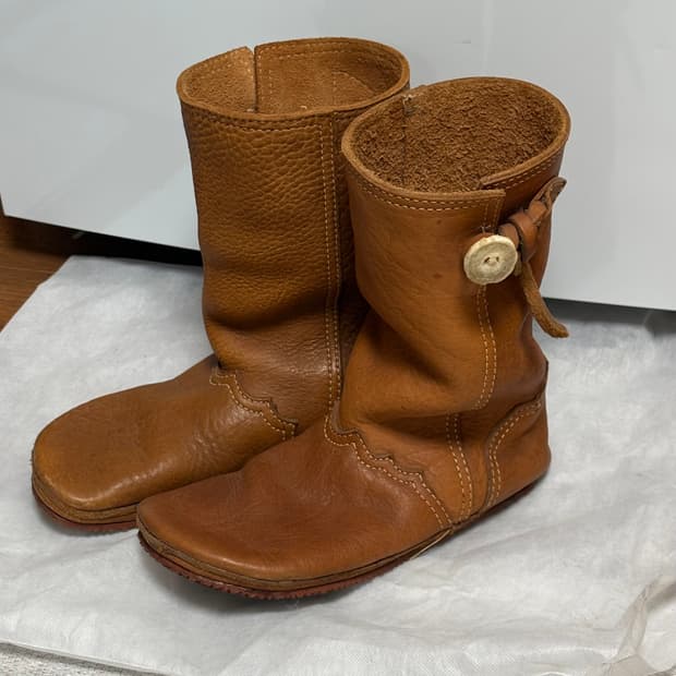 꼼데가르송 트리콧 부츠