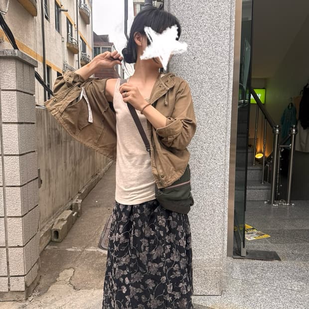 Japanese Vintage 모리걸 여름 코디세트