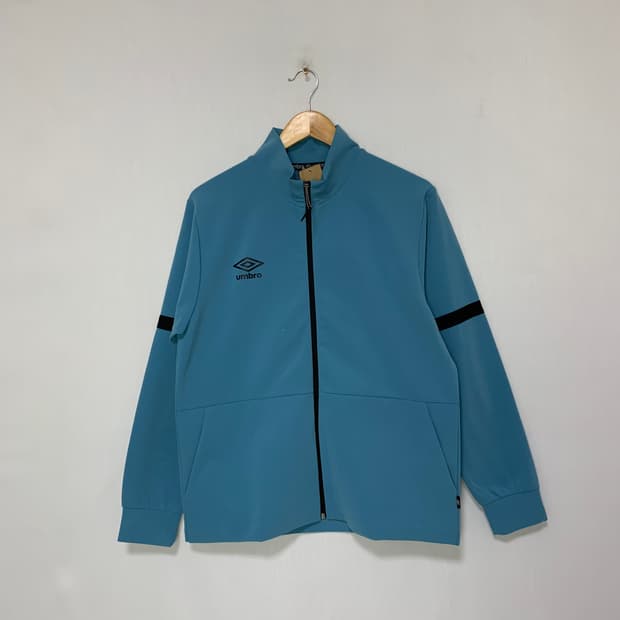 엄브로 빈티지 블루 트랙 집업 져지 트레이닝복 L