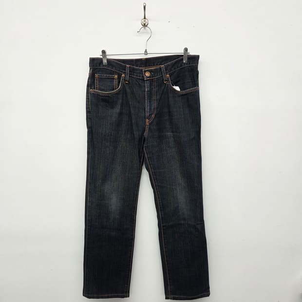 에드윈 진청 데님 청바지 허리32인치