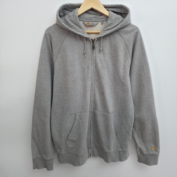 [XL] 칼하트 wip 그레이 후드집업