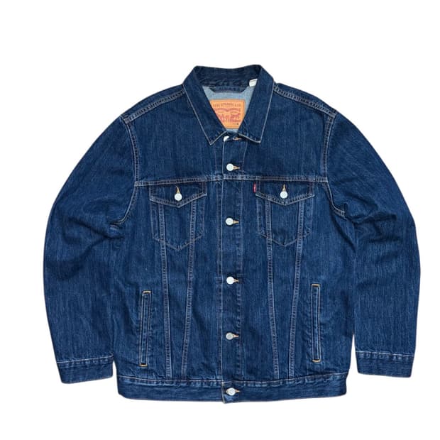 리바이스 데님 트러커 자켓 청자켓