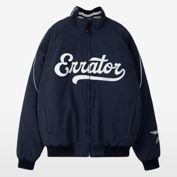 이알티알 ertr 팀 윈터 자켓 네이비