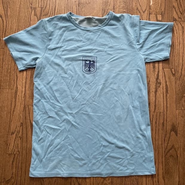 90s Bundeswehr 독일군 트레이닝 티셔츠
