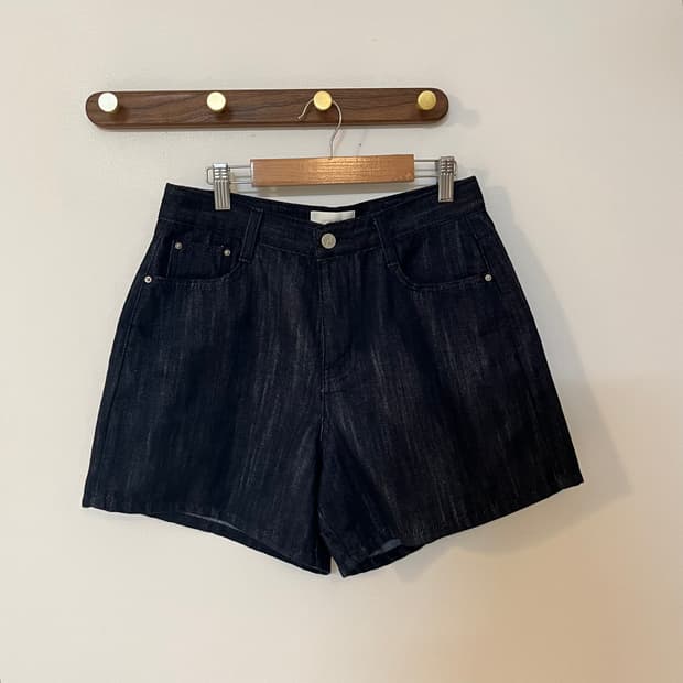 논페이드 생지 데님 팬츠