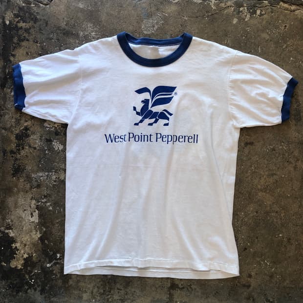 70s~90s Ringer T-shirt-L