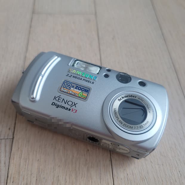 삼성 케녹스 디지맥스 V3 레트로 디카 y2k 빈티지 카메라