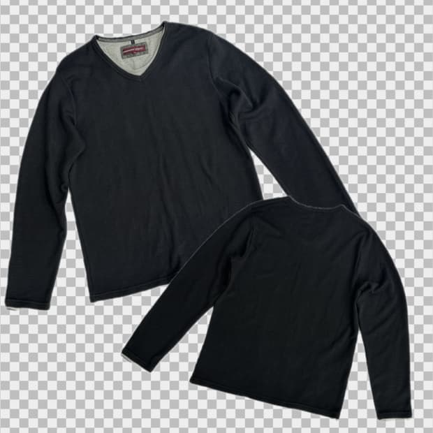 URBAN 레이어드 긴팔 티셔츠 락 펑크 스트릿 블랙 시크 올드스쿨