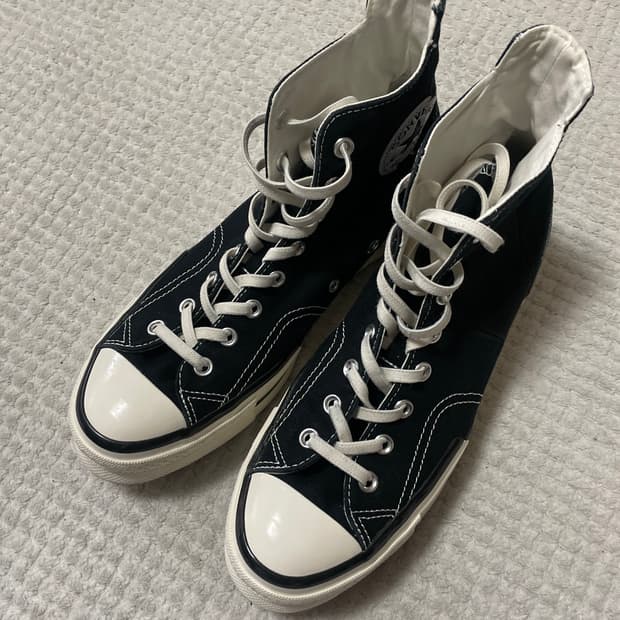CONVERSE 컨버스 척 70 플러스 하이 검흰 