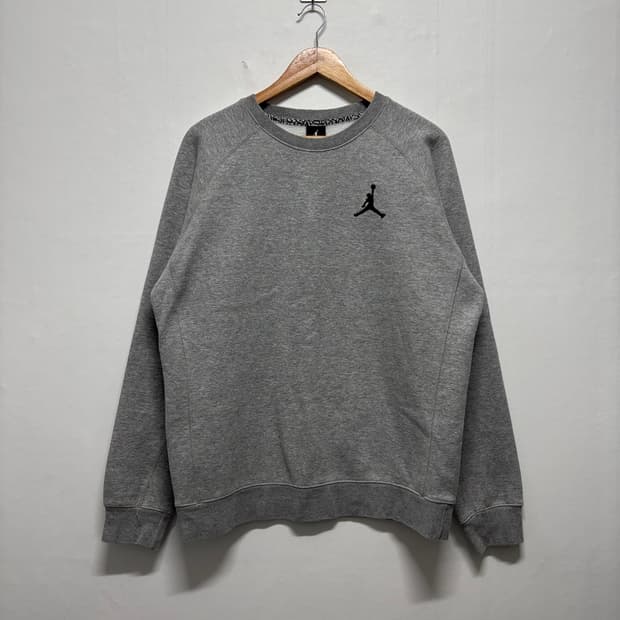 조던 점프맨 그레이 맨투맨