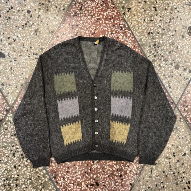60s Puritan 모헤어 가디건 (L)