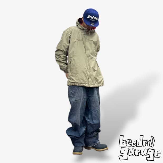 컬럼비아 아웃도어 리버시블 점퍼