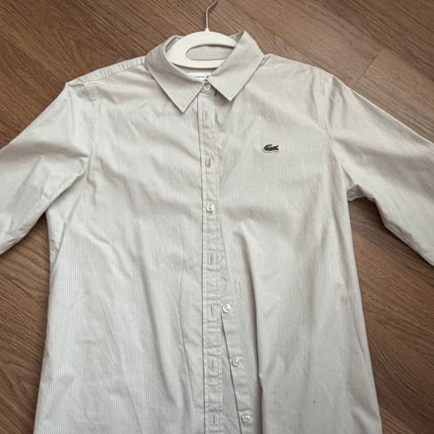 라코스테 여성 셔츠 34사이즈