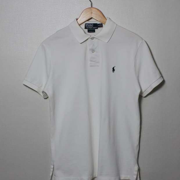 Polo 폴로 랄프로렌 화이트 블랙포니 PK 반팔