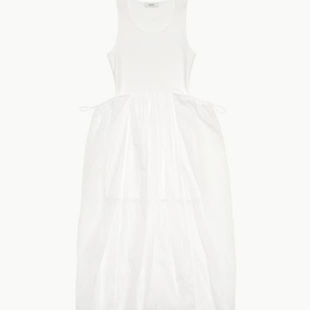 아모멘토 시어 저지 원피스