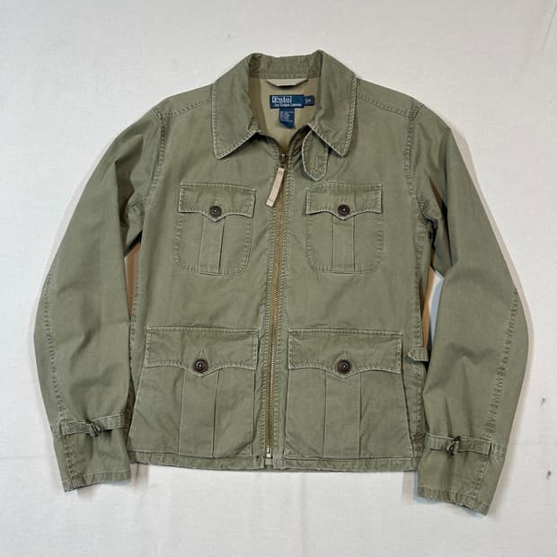 S) 폴로 랄프로렌 사파리 필드 자켓 올리브