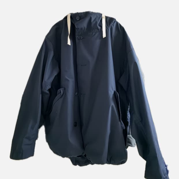 나나미카 후디드 덱자켓 네이비 S