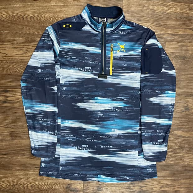 오클리 OAKLEY 골프스컬 하프집업 풀오버 L/S