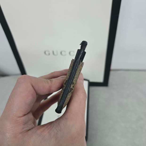 [보증서 정품] 구찌 타이거 카드지갑