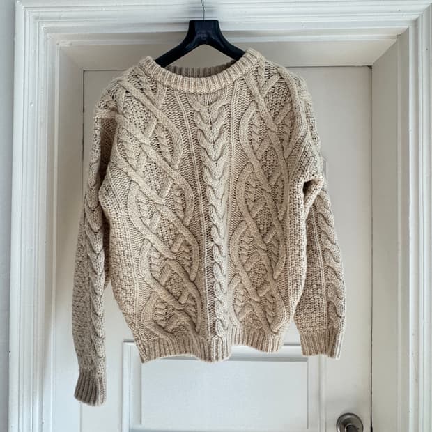 시엔느 올드 파더 스웨터 / 크림 컬러