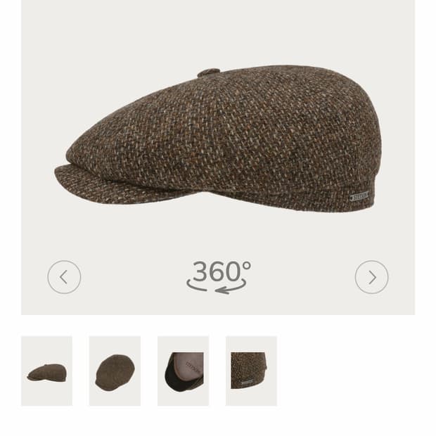 스텟슨 뉴스보이캡 모자 60사이즈 stetson 유로판