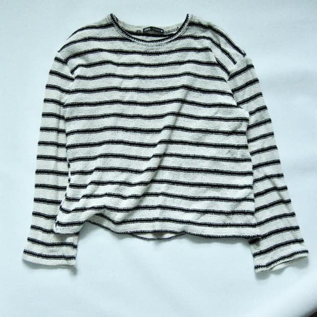 [ZARA] Stripe Knit 