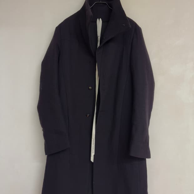 Individual sentiments 울 하이넥 코트