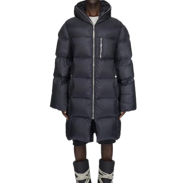 릭오웬스 몽클레어 김프 롱다운 자켓 2사이즈