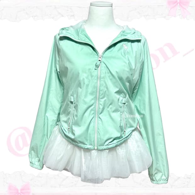 아베크롬비 퓨어 민트 바람막이